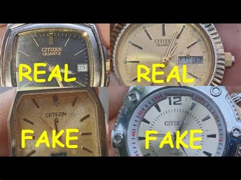are there fake citizen eco drive watches